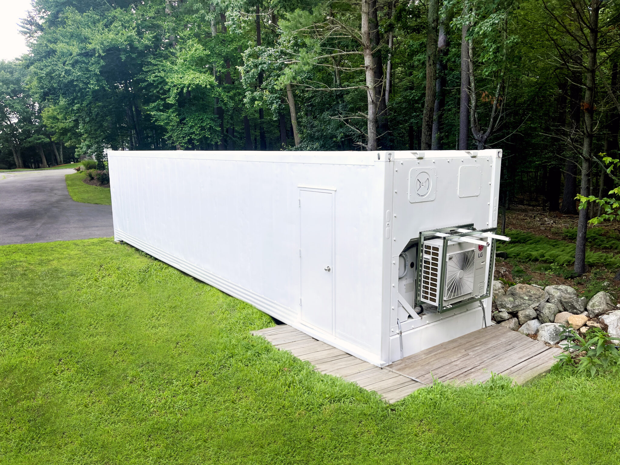 The custom-built grow machine